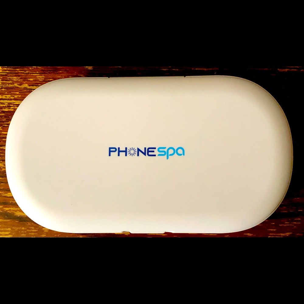 PhoneSpa Sanitizing box w/charging cord